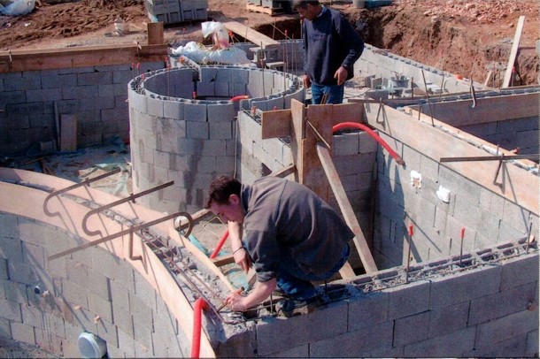 Réalisation piscine à débordement 2